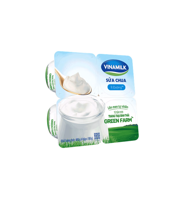 LESS SUGAR YOGHURT – VINAMILK GREEN FARM