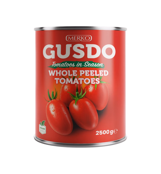 Merko Gusdo Whole Peeled Tomatoes