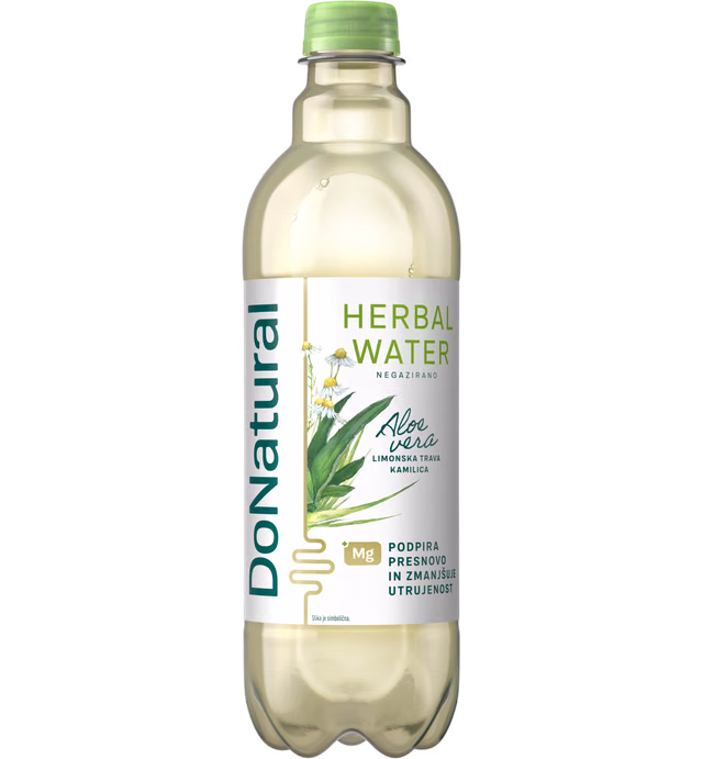Herbal water DoNatural Aloe Vera