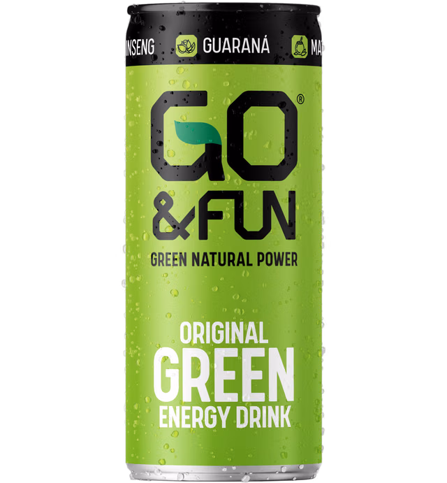 Go&Fun Green Energy Drink 250ml