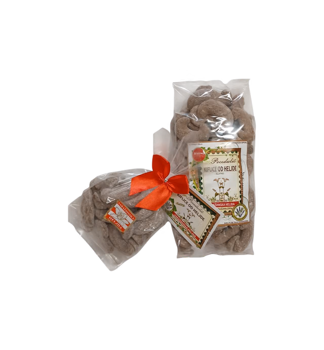 Gluten free Varazdin buckwheat crescent cookies