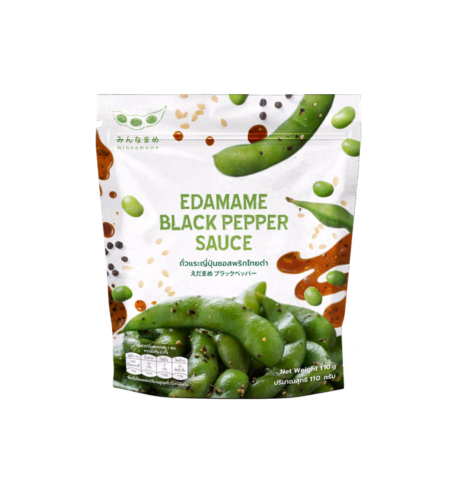 Frozen Black Pepper Edamame