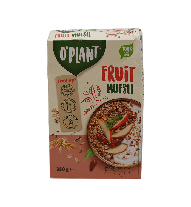 O`PLANT FRUIT MUESLI 350 g