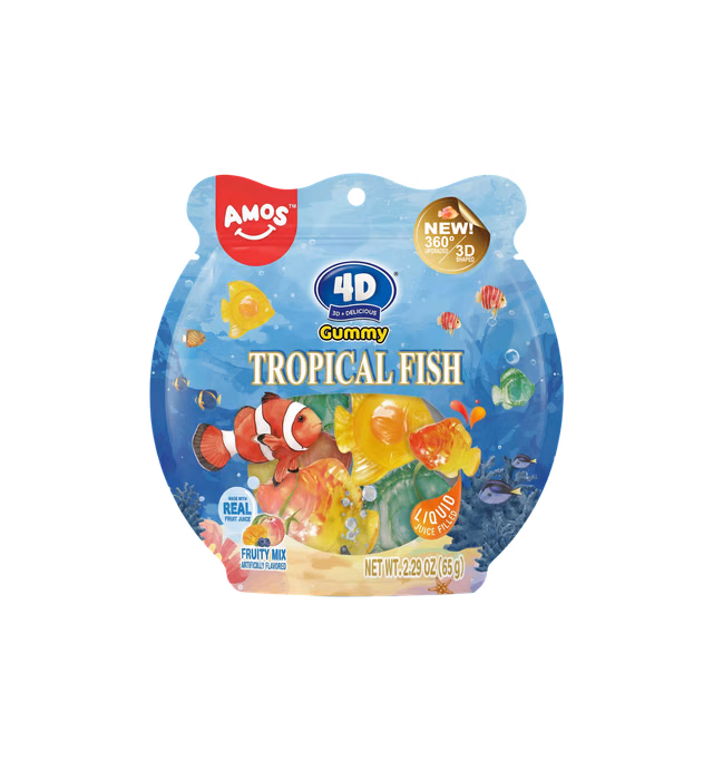 Amos 4D Tropical Fish