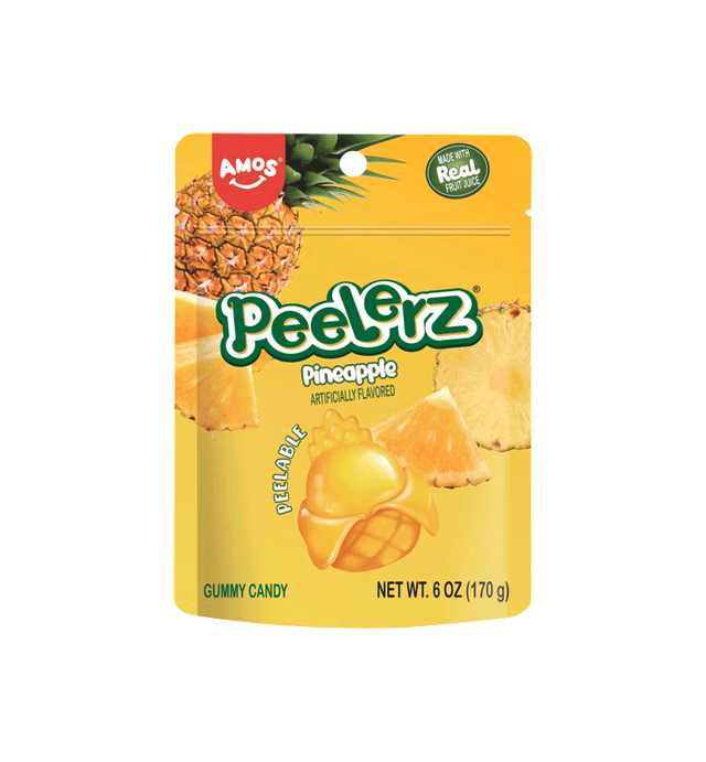 Amos Peelerz Gummy Pineapple