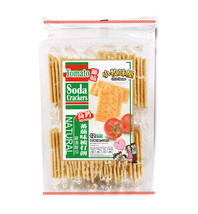 小牧味屋高鈣蕃茄味蘇打餅