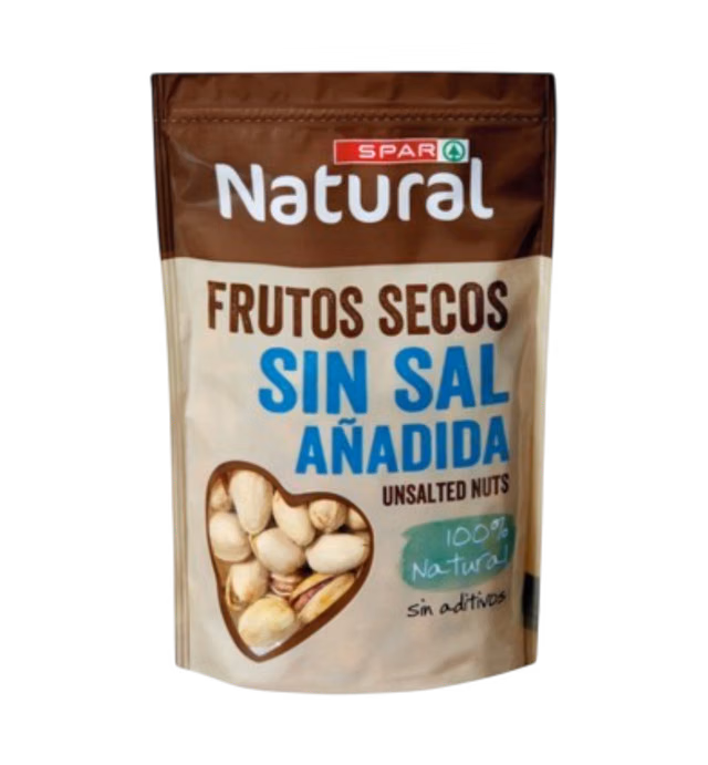 PISTACHO TOSTADO USA SIN SAL 175 GR SPAR