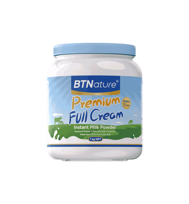 BTNature® PREMIUM FULL CREAM INSTANT MILK POWDER