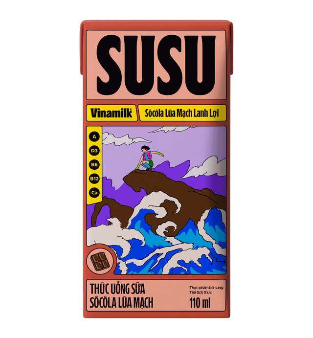 CHOCOLATE MALT MILK DRINK- VINAMILK SUSU