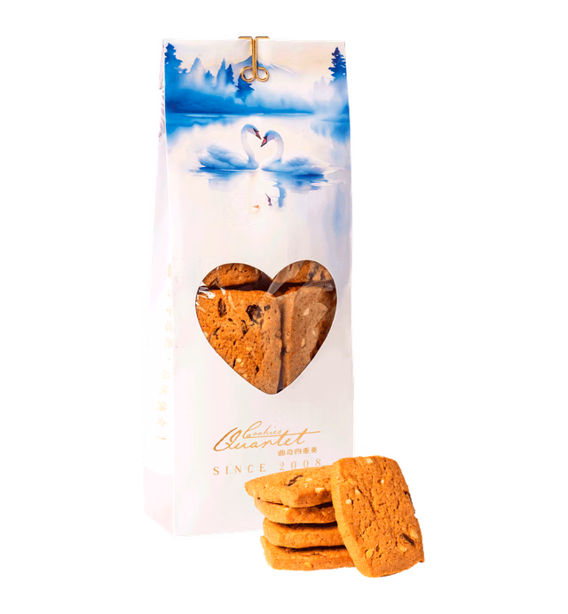 花生醬杏仁蔓越莓曲奇 Peanut Butter Almond Cranberry Cookies