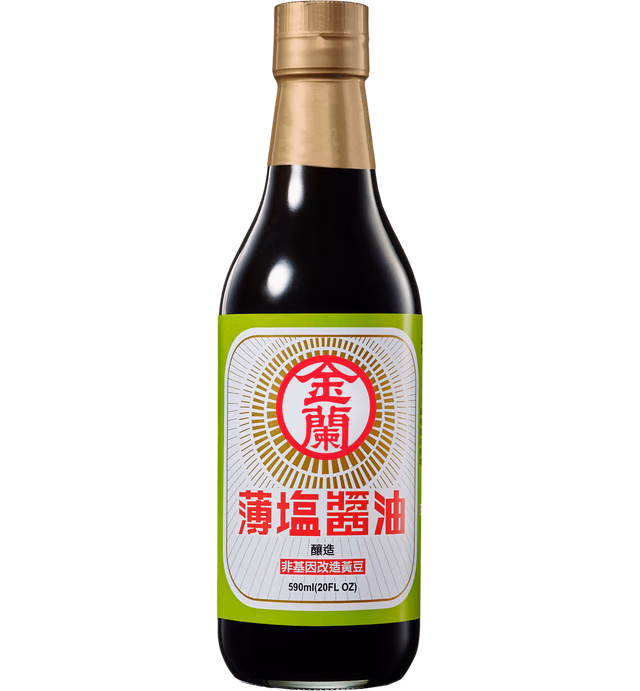 金蘭薄鹽醬油