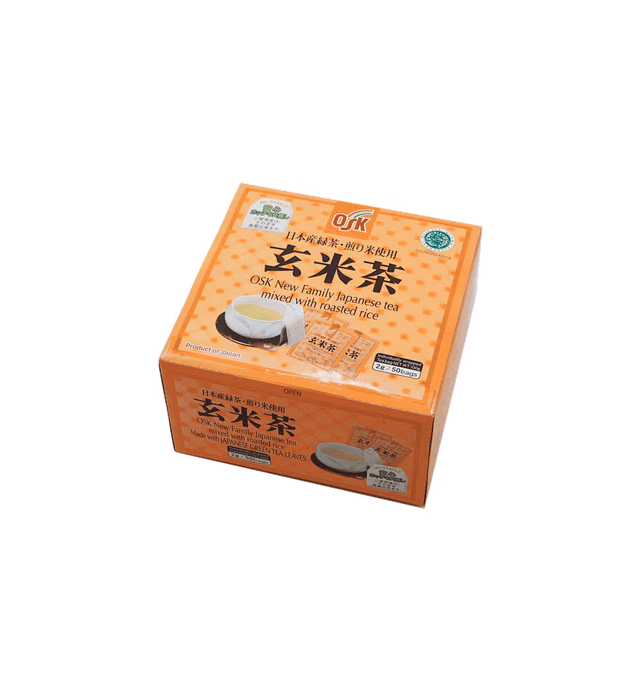 OSK New Family Green Tea mixed with roasted rice