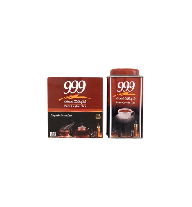 999 Ceylon Black Tea OPA 250g Metal Box
