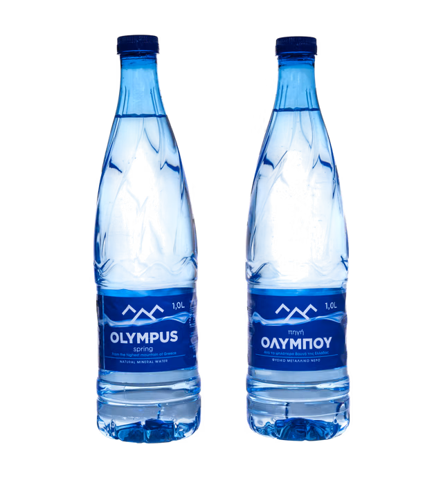 Φυσικό Μεταλλικό Νερό ΠΗΓΗ ΟΛΥΜΠΟΥ/Natural Mineral Water OLYMPUS SPRING