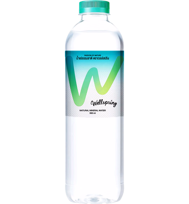 Wellspring 100% Natural Mineral Water From Phanom Dong Rak Mountain Range