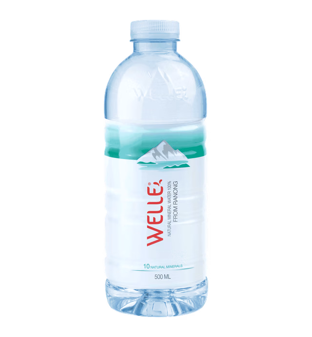 WELLE MINERAL WATER 100%