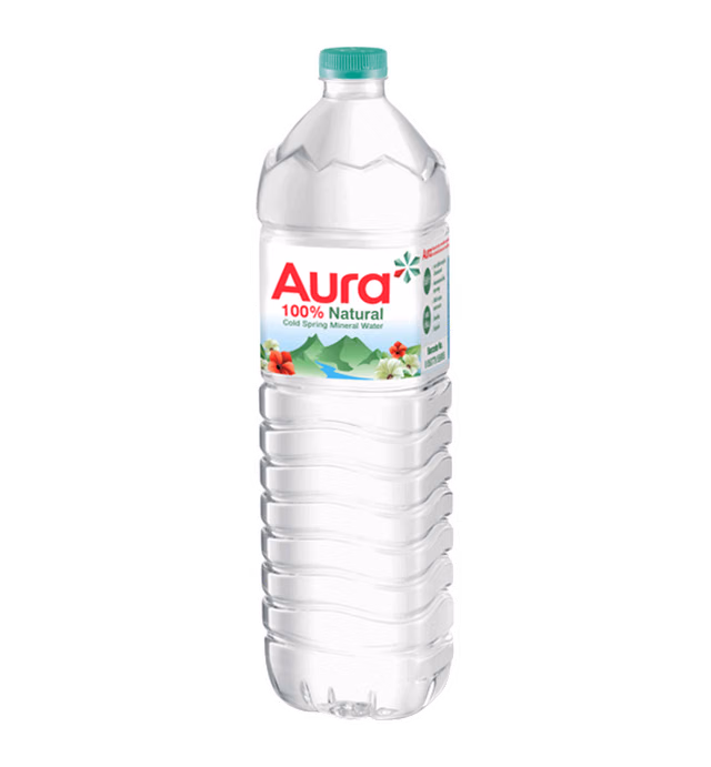 Aura 100% Natural Cold Spring Mineral Water