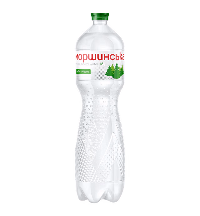 Mineral natural water "MORSHYNSKA" lightly carbonated