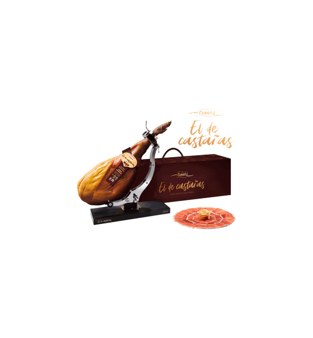 Jamón Selecta de Coren - Cerdo Alimentado con Castañas