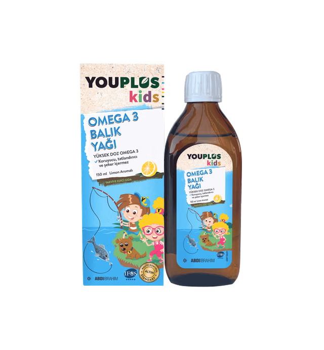 Youplus Kids Omega 3 Takviye Edici Gıda