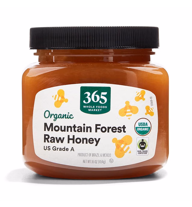 365 by Whole Foods Market, Organic Raw Mountain Forest Honey, 16 Ounce