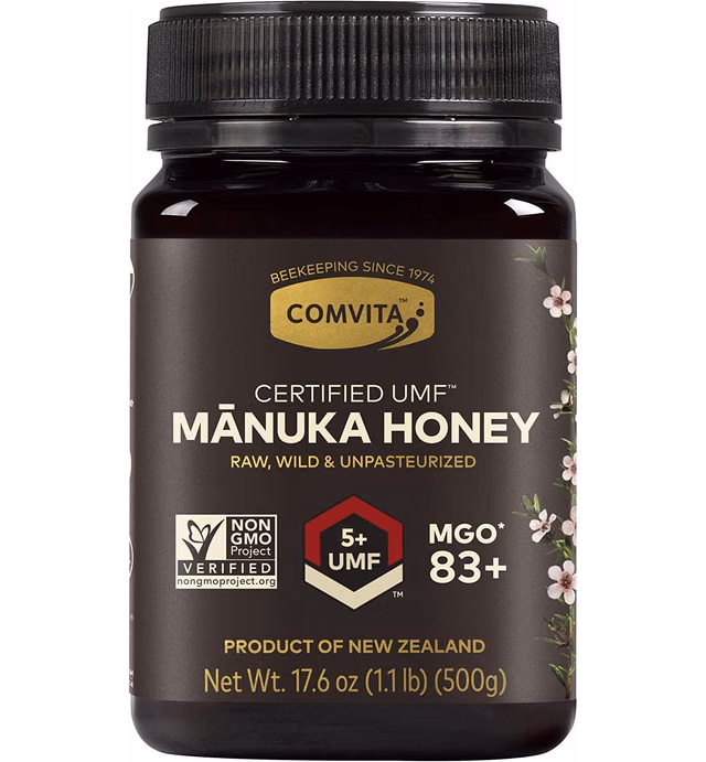 Comvita Manuka Honey (UMF 5+, MGO 83+) | New Zealand’s #1 Manuka Brand | Raw, Wild, Non-GMO | Superfood for Daily Vitality | 17.6 oz