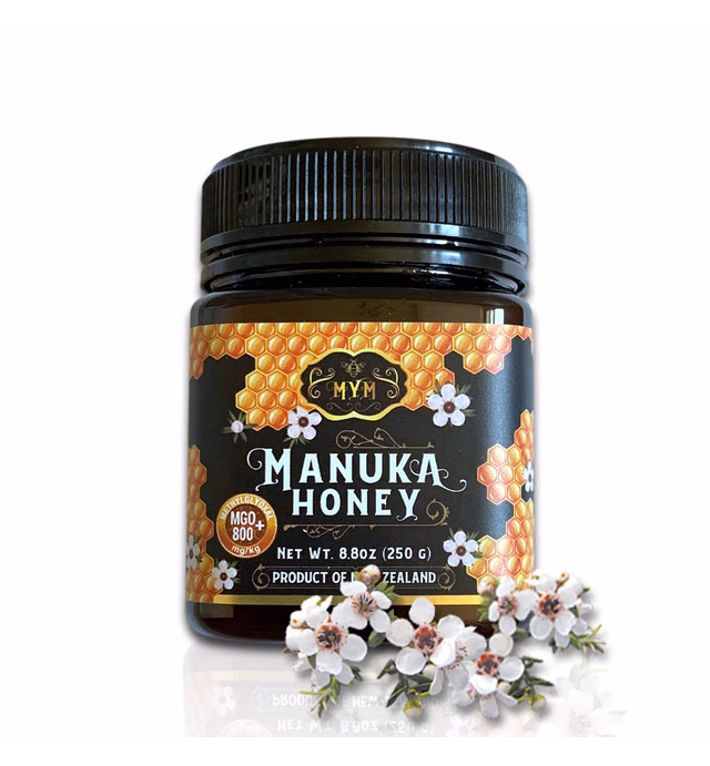 MYM Manuka Honey Produce In New Zealand 100% Pure Halal Certified (MGO400+, MGO500+ &MGO800+) (MGO800+)