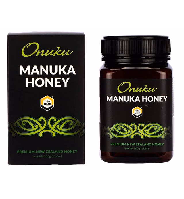 Onuku Premium New Zealand UMF 10+/Non-GMO (500G) Authentic Manuka Honey | 100% Pure Non GMO Certified Delicious Honey