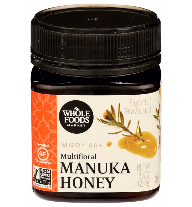 Whole Foods Market, Honey, Multifloral Manuka, 8.8 Ounce