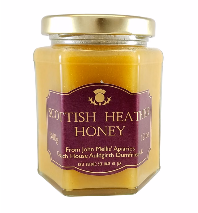 Mellis Scottish Heather Honey, 12- Ounce Jar