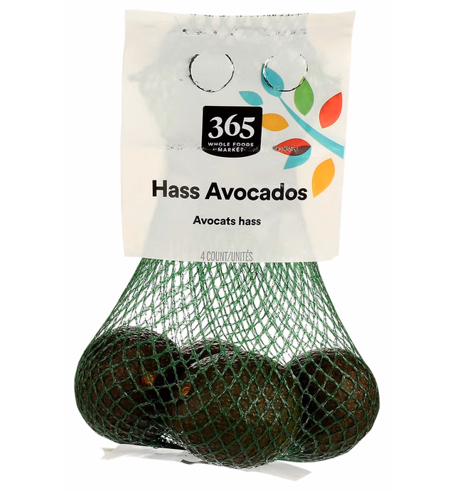 365 by Whole Foods Market, Hass Avocados, 4 Count