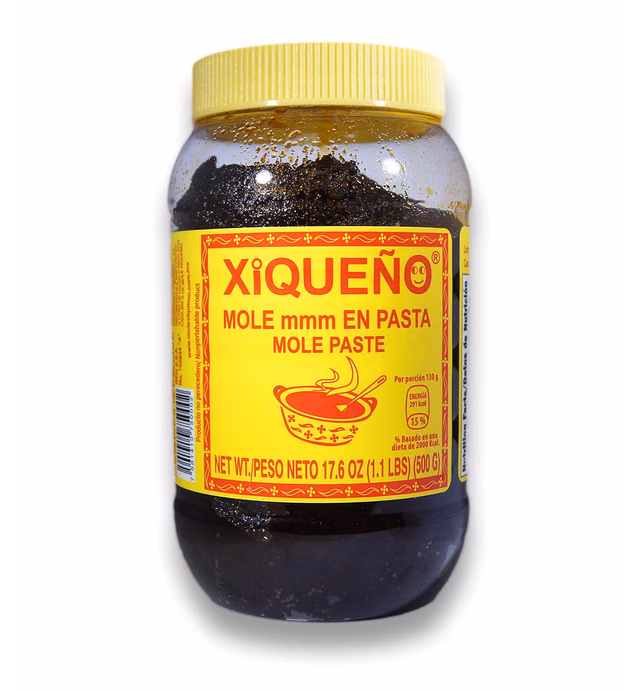 MOLE XICO 1.1 Lbs./ 500 grs. MOLE PASTE 5 - 6 SERVINGS/JAR! Mole Paste!