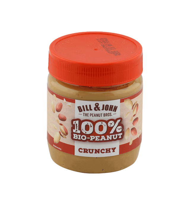 Bill & John BIO Erdnussmus Crunchy