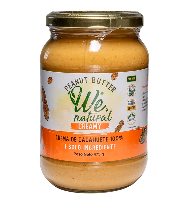 We Natural Crema de cacahuete Creamy