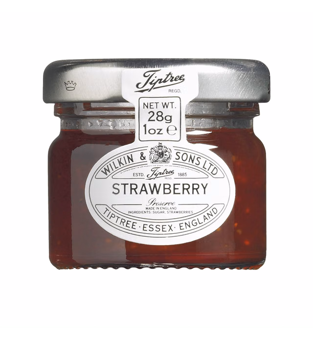 Tiptree Strawberry Preserve Minis, 1 Ounce (Pack of 72)