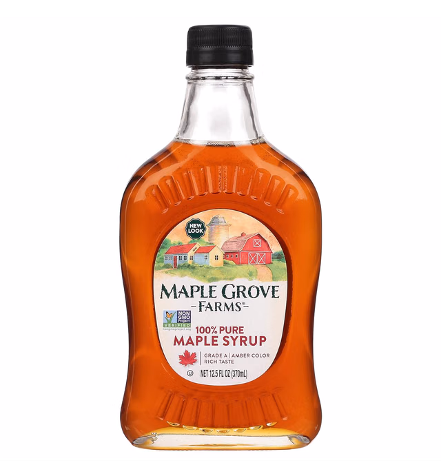 Maple Grove Farms Pure Maple Syrup, 12.5 Oz