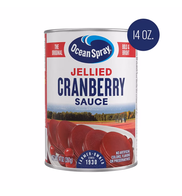 Ocean Spray Jellied Cranberry Sauce - 14oz