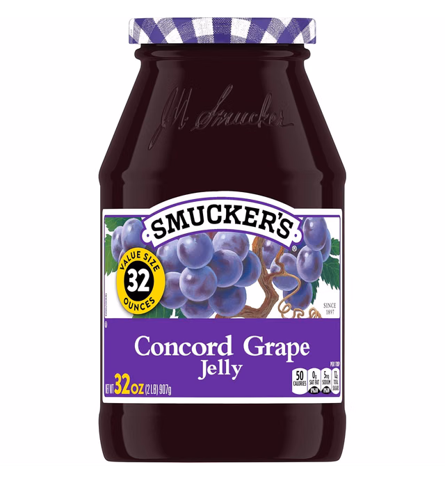 Smucker's Concord Grape Jelly, 32 Oz