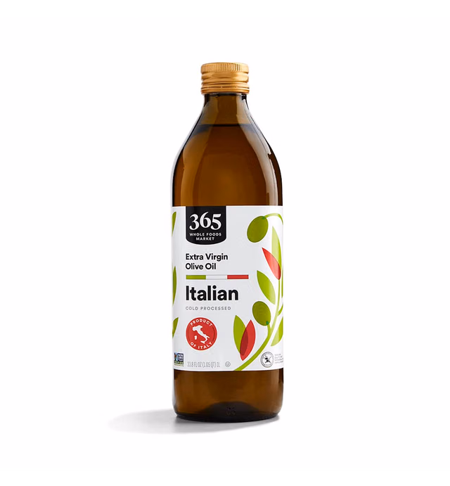 365 by Whole Foods Market, Oil Olive Extra Virgin Italian, 33.8 Fl Oz
