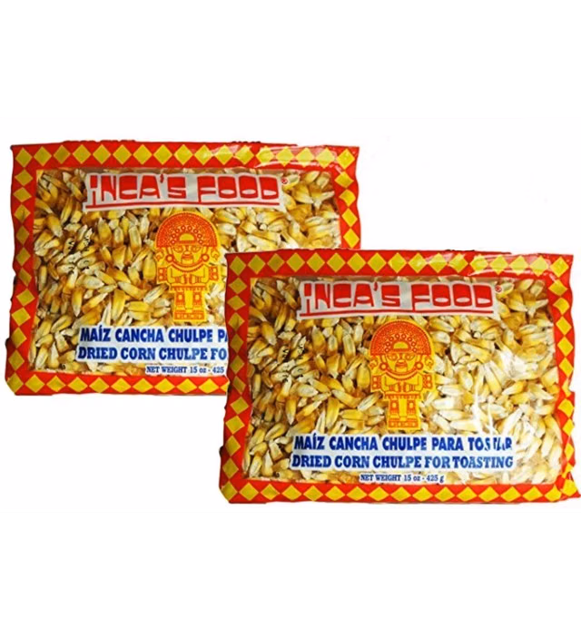 Inca's Food Maiz Cancha Chulpe 15 Oz (2-pack)