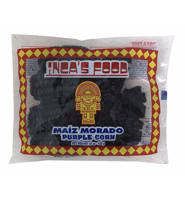 Inca's Food Maiz Morado - Purple Corn Cob - 15 Oz. (3-Pack)