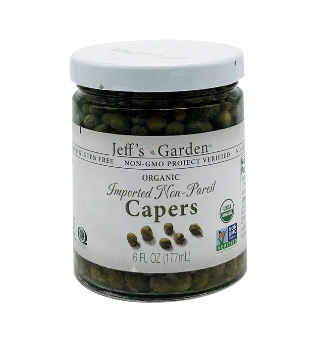 Jeffs Naturals Capers Non Pareil natural, 6 oz
