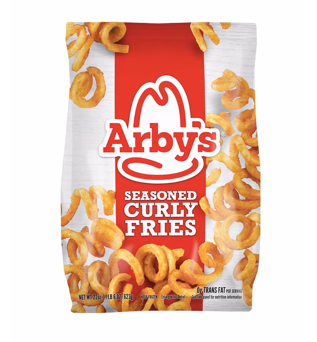 Arby's Seasoned Curly Fries, 22 oz (Frozen)