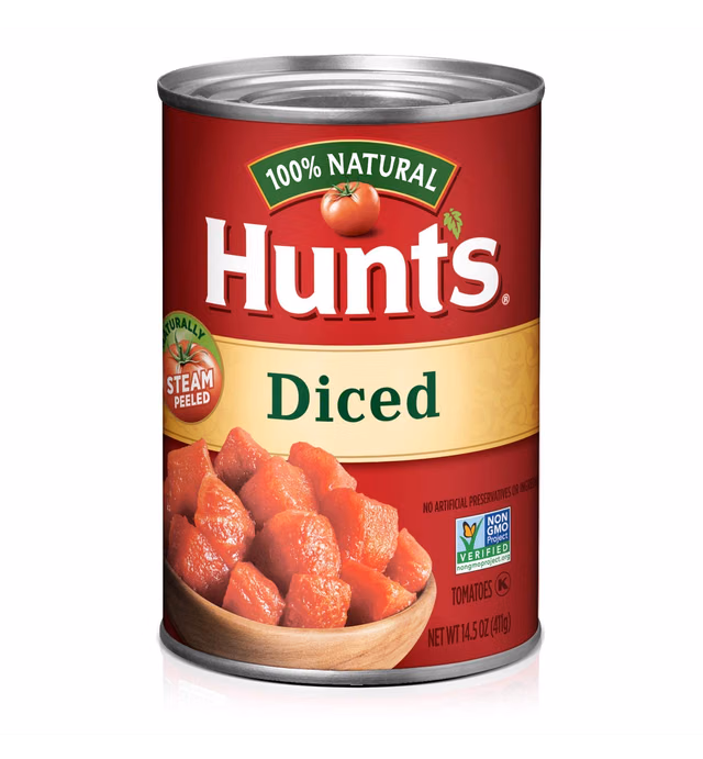 Hunt's Diced Tomatoes, Keto Friendly, 14.5 oz
