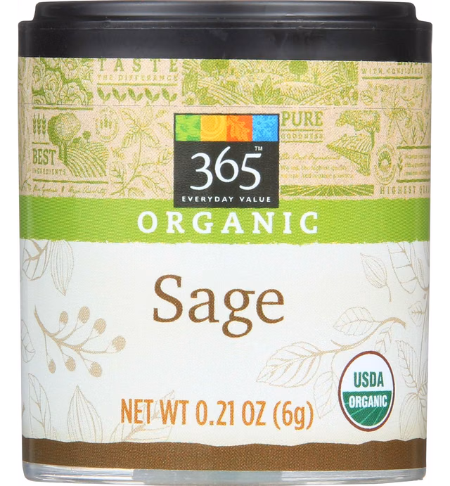 365 by Whole Foods Market, Sage Organic, 0.21 Ounce