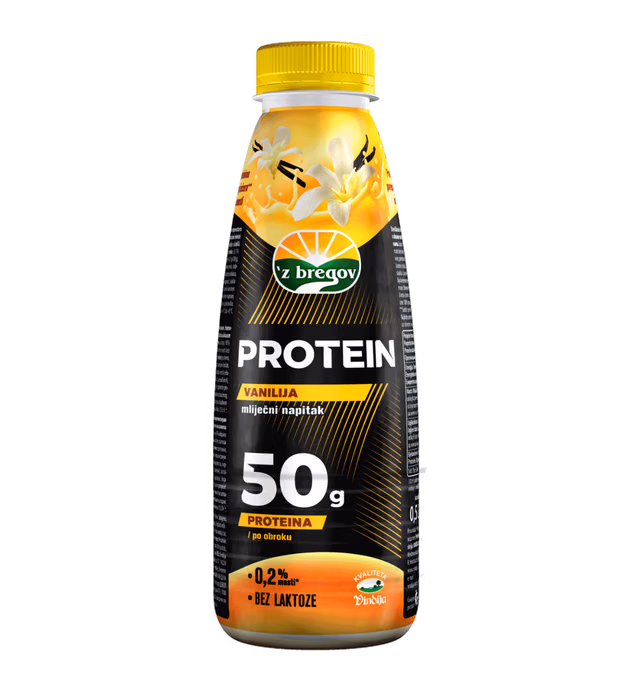 'z bregov PROTEIN VANILLA milk drink 0,5 lit