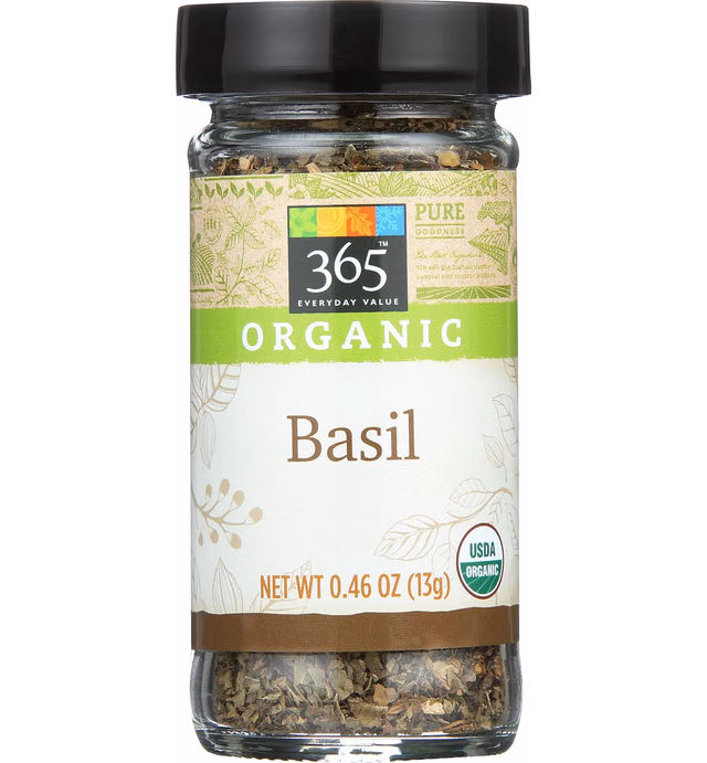 365 Everyday Value, Organic Basil, 0.46 oz