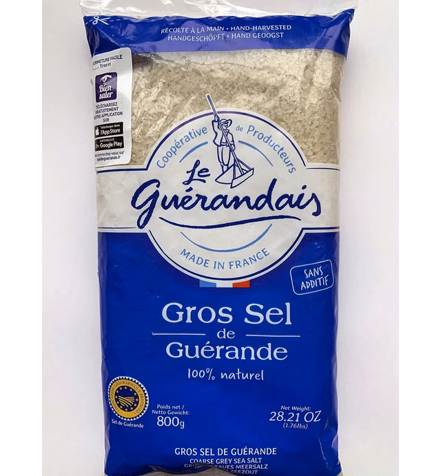 Le Guerandais Coarse Sea Salt Gros Sel De Guerande, 28.21 oz (1 Pack)