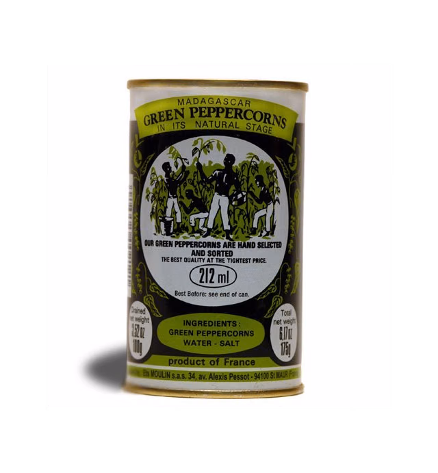 Madagascar Green Peppercorns in brine 3.52 oz,100g