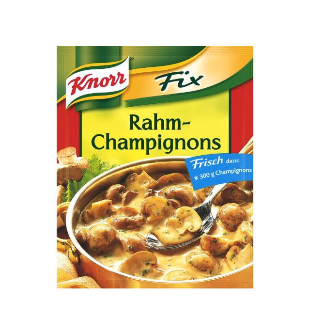 Knorr Fix creamy mushrooms (Rahm-Champignons) (Pack of 4)